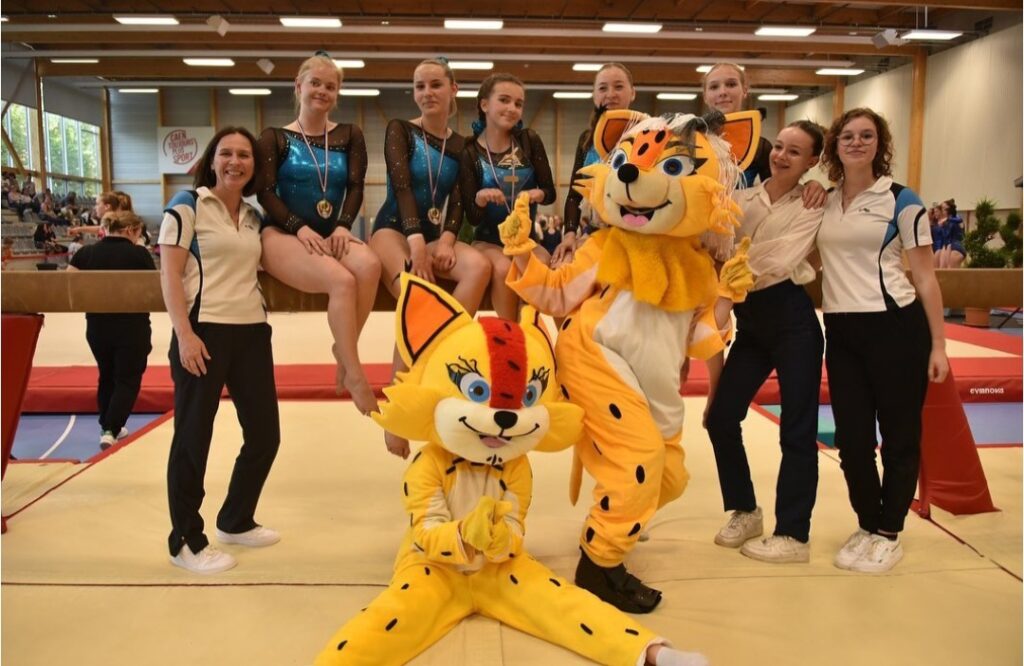 benjamines Caen mascottes