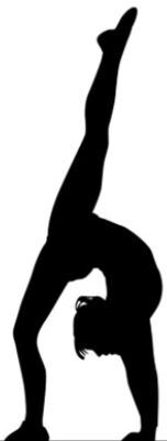 dessin gymnaste miroir